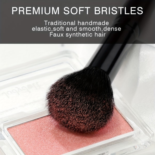 Sminkborstar Professionell 32st 24st Sminkborstar Set Premium Syntetisk Kabuki Foundation Blending Brush Face Powder Blush Concealers Eye Pink-24PCS