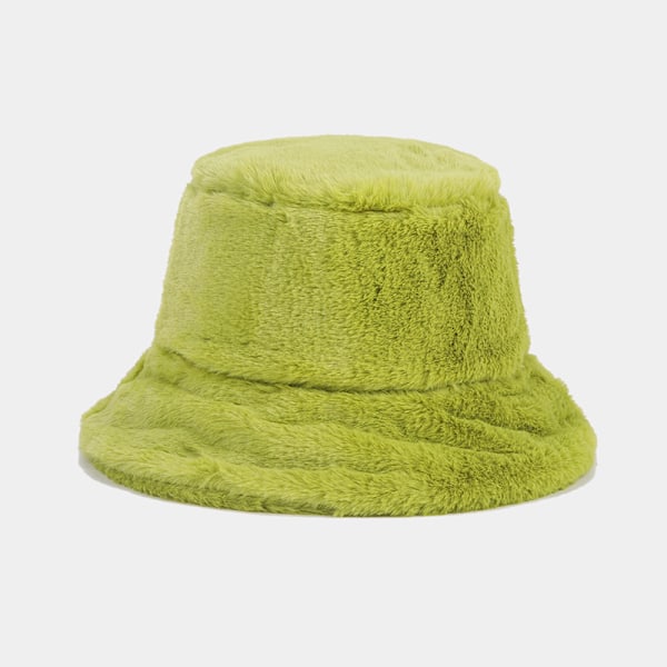 Ins Plush Hat Kvinnliga Japanska Litterära Retro Enkel Fisherman Hat Höst Och Vinter Koreanska Version Av All Varm Mode Hatt Light Khaki M（56-58cm）