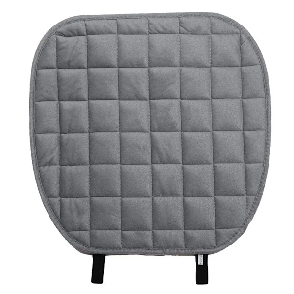 Universa Bil Sittplats Täckning Andas Pu Läder Pad Mat För Auto Stol Stol Kudde Auto Tillbehör gray Artificial Plush