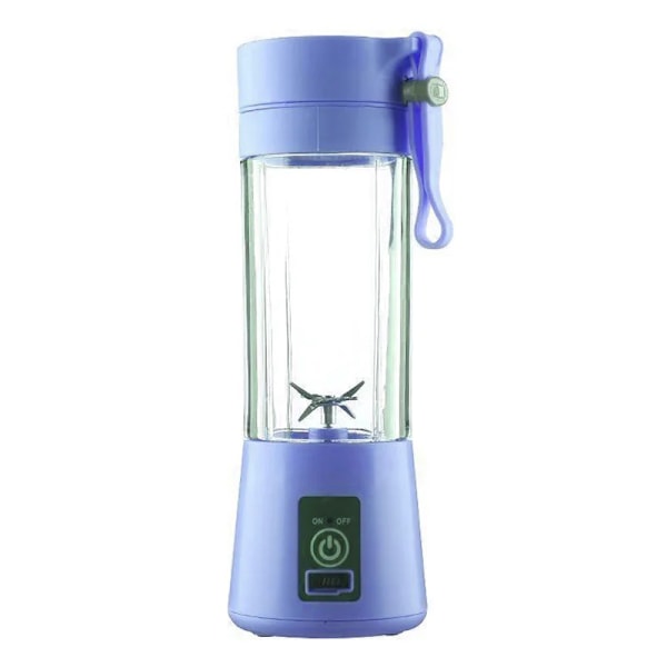 380ml Bärbar Juicer Elektrisk Mini Frukt Blander Hem Multifunktion Smoothie Maker USB Laddningsbar Blenders Maskin Blue