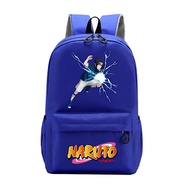 Naruto Skola Väska Student Kid För Bok Anime Uzumaki Naruto Tecknade Utskrift Barn Ryggsäck Tonåring Vuxen Kontorsvaror Knapp Säcka HYRZ 504-HYRZ 1063 Z-40x26x12cm