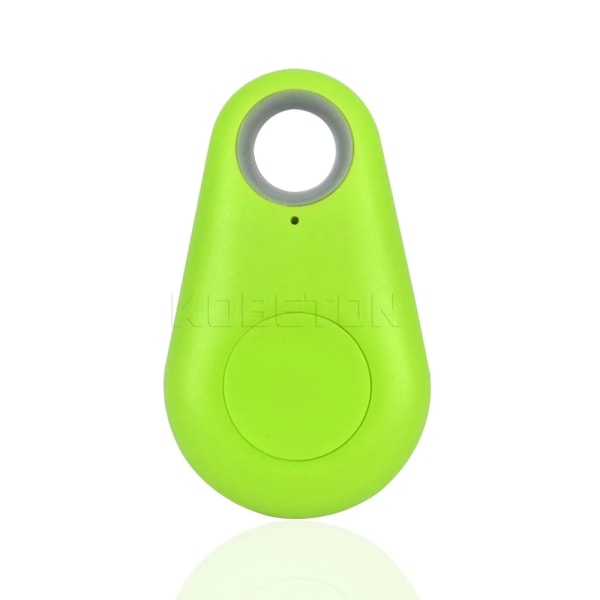 Nyaste Smart Tag Bluetooth Tracker Barnväska Plånbok Inbrottslarm Key Finder GPS Locator Larm Trådlöst förlorad självutlösare Green 1pcs