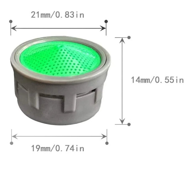 5-20 Pcs Faucet Aerator Flödesbegränsare Ersättningsdelar Sänk Aerator Bassäng Kök Tillbehör 5 PCs