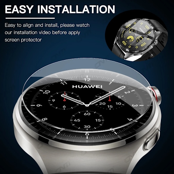 2.5D-näytönsuoja Huawei Watch GT4 46 mm:lle, lisävaruste, naarmuuntumaton karkaistu lasi Huawei Watch GT 4 41 mm:n suojakalvo. 5 Pcs For GT4 46mm