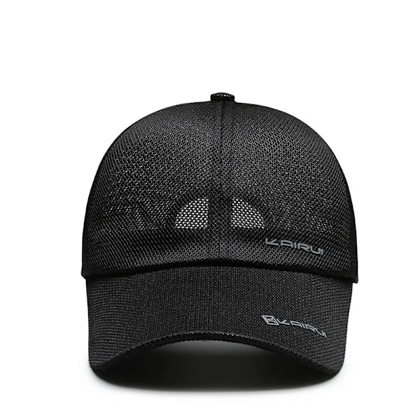 Mesh Baseball Cap Mænd Kvinder Åndbar Snapback Dad Hat Bone Udendørs Camo Trucker Hip Hop Caps WHITE