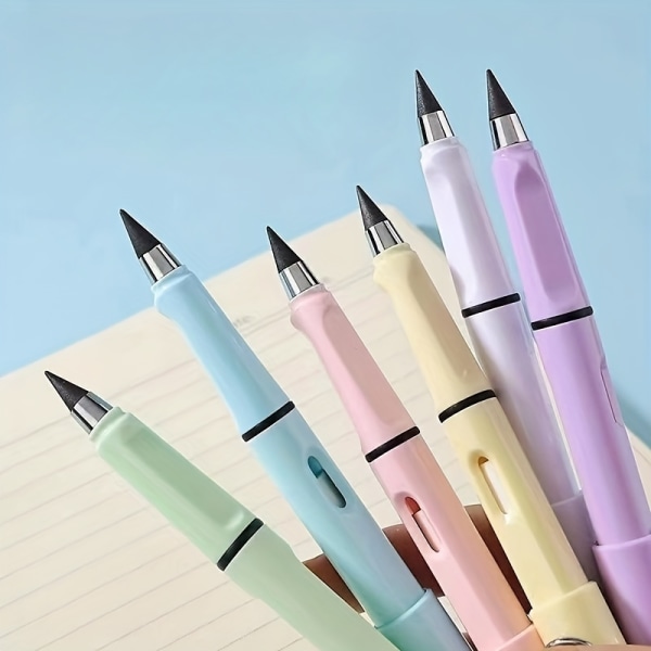 11 st Set, Macaroon färgkombinationspenna, långvarig hållbar penna, 0,5 mm penna, bläckfri penna, magic penna för att rita och skriva 11 Pcs  Mix Set - Maka Pink