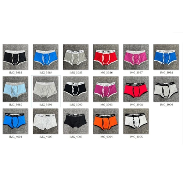 5 St/Lot Hot Sale Ceodogg 365 Män Manliga Underkläder Herr Boxer Underkläder Boxer Trunks Boxer Boxer Sho Sho Box Underkläder Sexiga Underkläder Män 5 pcs leave message L