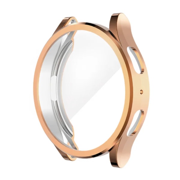 Watch till Samsung Galaxy Watch 4/5/6 40mm 44mm skärmskydd TPU All-Around Bumper Cover för Watch 6 40mm44mm Rose gold Galaxy Watch 5 44mm