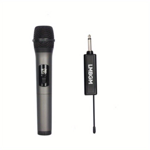 W-2 Trådlös mikrofon Hem Dynamisk Mikrofon KTV Bärbar Ljud Dator Sång Prestanda Mikrofon Handhållet mikrofonsystem