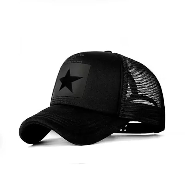 Fashion Forår Baseball Cap Snapback Mesh Hatte Hip Hop Caps Cool Mænd Caps Kvindelige Udendørs Casual Sol Hat all black