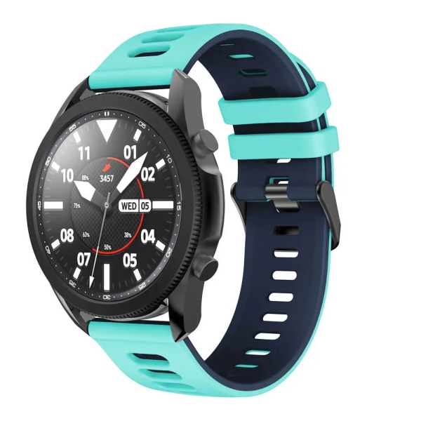 Ny 20 22 mm silikonrem för Huawei Watch GT3 GT 3 42 46 mm sportarmband GT 2 GT2 Pro GT3 Pro 4 Pro/GT 4 46 mm armbandsbälte Teal Green Blue Huawei GT GT2 46mm