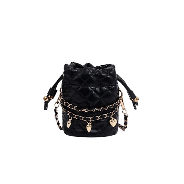 Specialintresse Design Liten Väska Kvinna 2023 Vinter Ny Godis Färg Rhombus Kedja Väska Mode Axelpåse Mini Bag Tid White
