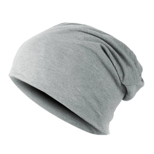 Vintervarme Huer til Kvinder 2024 Casual Stakkede Strikket Bonnet Caps Mænd Hat Ensfarvet Hip Hop Skullies Unisex Kvindelige Beanies light gray