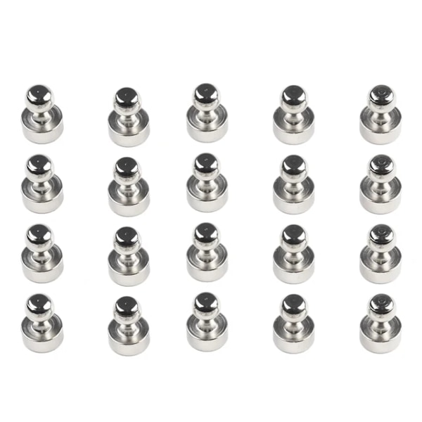 10/20x Magnetiske stifter Neodym magneter Pin Board Magnet til tavle kegle magneter Super stærke køleskabsmagneter til opbevaring af værktøj i hjemmet 20pcs