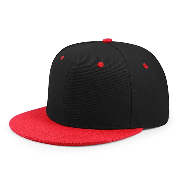 Stor Størrelse Tilbage Lukket Skateboard Cap Kvinder Monterede Baseball Hat Stor Størrelse Snapback Caps Plain Fodbold Hat 60Cm 62Cm Cm 64Cm Red Black 64cm