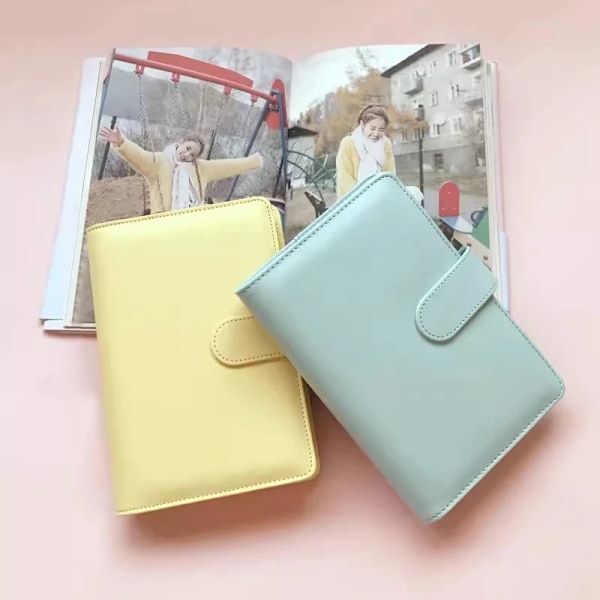 Photocard Photocard Album Binder Kpop Photocard Samla Bok Binding Machine Idol Card Album Organisator Bildlagring Innehavare Iinner page S12