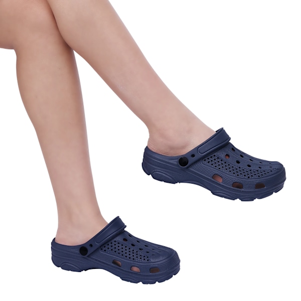 Kidmi Mode Män Clogs Tofflor Sommar Clogs Tofflor Utomhus Andas Strand Tofflor Mjuka Män Trädgård Tofflor Hem Hem Sandaler Green 37