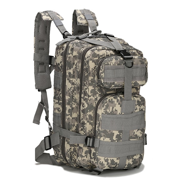 Militær Fans Combat Taske Udendørs Sports Vandreture Taske 30L Oxford Vandtæt Camouflage 3P Rygsæk Cp Camouflage 20-35L