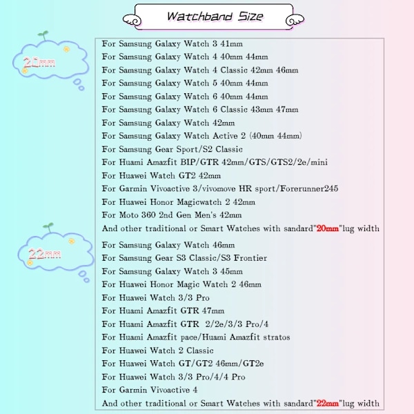 22Mm 20Mm Färg Silikon Rem För Samsung Galaxy Klocka 6 5 4 3 Huawei Klocka 4 3 Gt3 Pro Kvinnor Armband För Amazfit Gtr/Gts Belt Red lips Self-test width 22mm