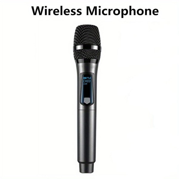 LMBGM W-4 Trådlös uppladdningsbar mikrofon Hemma En till Två KTV Utomhus Bärbar Sångprestanda Mikrofon Handhållet mikrofonsystem