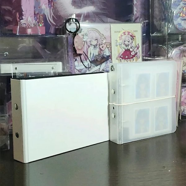 3 Tommer Kpop Fotokort Indehaver Idol Kort Samle Bog Fotokort Binder Idol Billedram Kpop Album S11album 40 cards