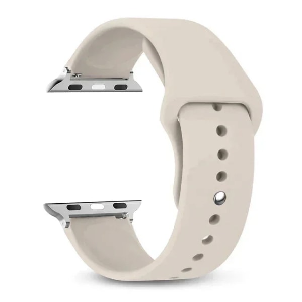 Silikonrem för Apple Watch -band 40 mm 44 mm 49 mm 45 mm 41 mm 38 mm 42 mm bältesarmband iWatch-serien 9 8 7 6 5 3 SE ultra 2 band 30 Barbie powder 38 40 41 mm S-M