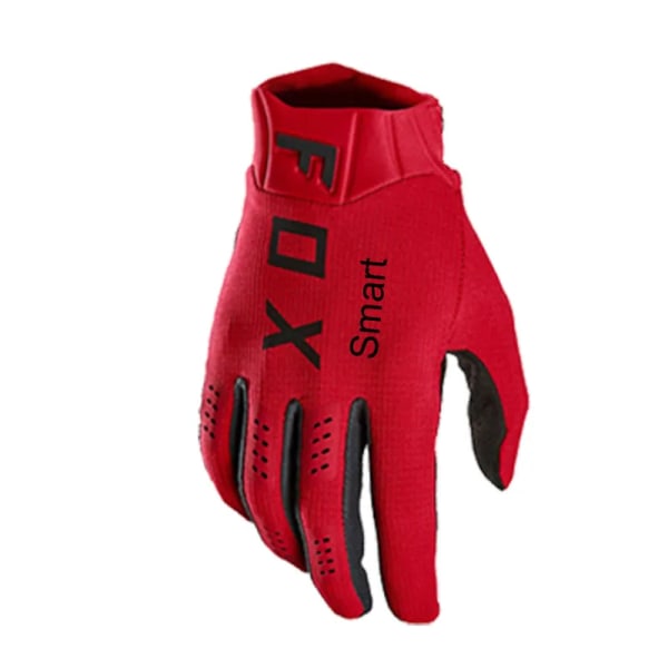 Autofox Racing Cykelhandskar Motocross Cykelhandskar MTB Mountain Safety Motorcykel Cykel Cykelhandskar Sport Nytt helfinger Red---222 M