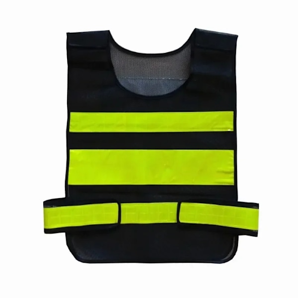 Høj synlighed refleks sikkerhedsvest Arbejdsbeklædning Executive Vest Vestejakke Uundværlig Vest komfortabelt tøj 1 stk Fluorescent Green