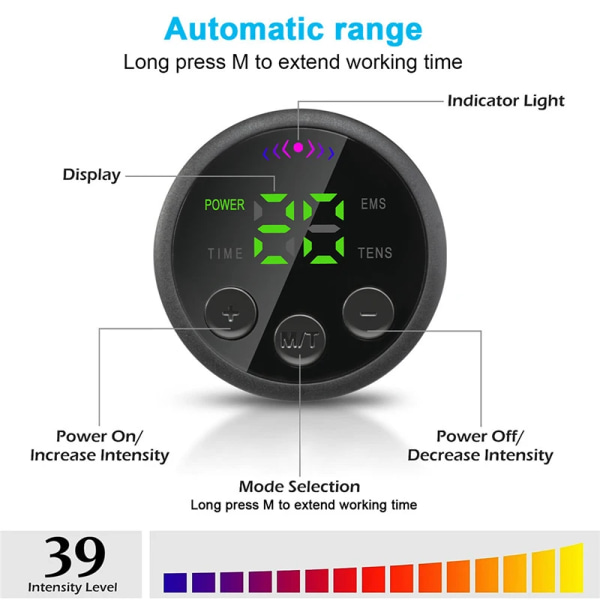 Buken Toning Bälte EMS Muskelstimulator Toner Midja Kropp Bantning Formning Midja Arm Ben Massage Gå ner i vikt Hem Fitness 2 Leg Belts