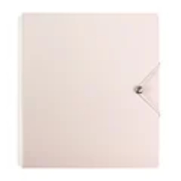 A5 Kawaii 4 Utrymmen 3 Tum Kpop Fotokort Binder Stor Kapacitet Idol Photocard Album Photocards Binder Colles Bok White