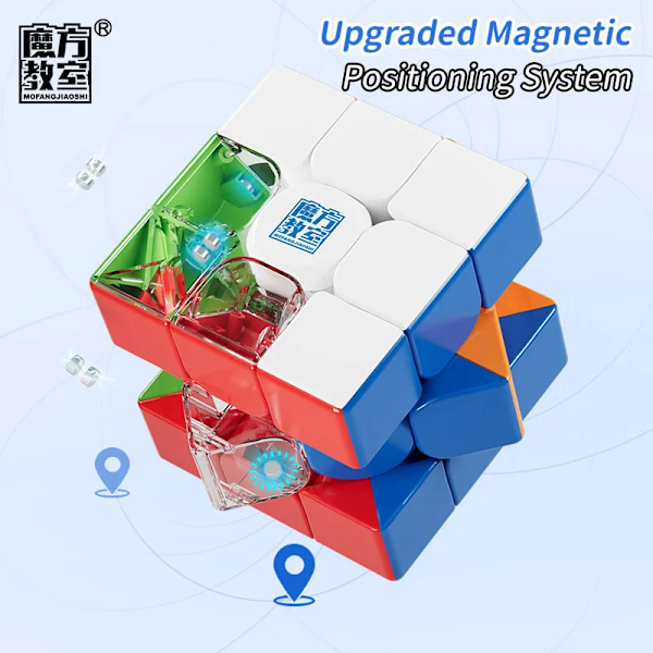 MOYU Meilong M Magnetisk Magisk Terning 3X3 2X2 4X4 5X5 Pyraminx Professionel Speedcube 3x3x3 Hastighedspuslespil Legetøj til Børn Cubo Magico Meilong 4M