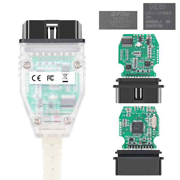 mini vci til Toyota TIS Techstream V18.00.008 minivci FTDI til J2534 Auto Scanner OBD OBD2 Bildiagnostik kabel MINI-VCI Kabel FT232RQ