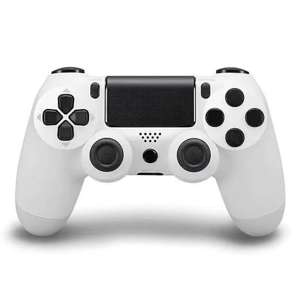 Trådlös Styrenhet Bluetooth No Delay Gamepad För Ps4 Ps3-Konsol Pc Joysticks Sex-Axel Dual Vibration Med Logo WHITE with logo