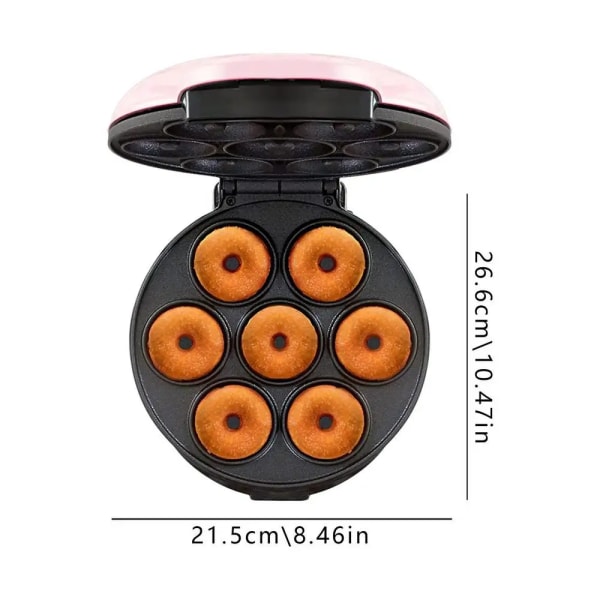 Mini Donuts Machine 110/220V Donut Maker Machine DIY Hemanvändning Mini Donut Maker Gratis frakt Pink US