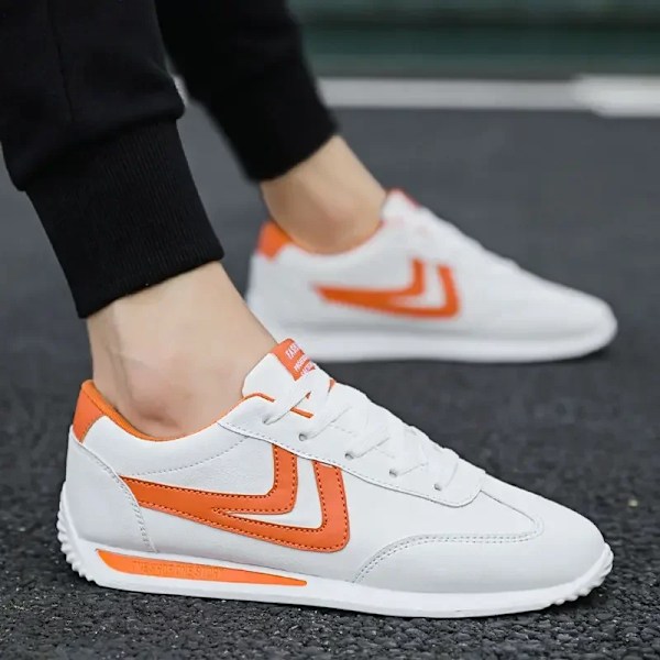 Men Sneakers Andas Classic Casual Skor Man Tennis Sneakers 2024 Nytt I Utomhus Bekväma Mesh Män Skor Tenis Mascule In Orange B 43