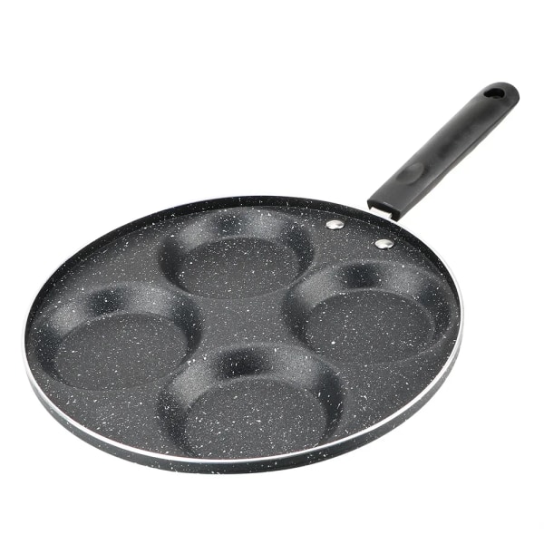 4/7 koppar Pannkakor Stekpannor Frukost Äggpanna Slitstark non-stick Pan Hål Matlagning Ägg Skinka Pannor Pancake Maker Pan Kokkärl 4 holes 16cm-25cm