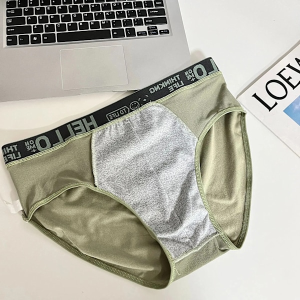 3Pcs / Lot Mäns Underkläder Mjuka Män Trosor Sport Personlighet Boxers Andningsbart Stora Storlek Trosor Brie För Män Underkläder NK6 4XL