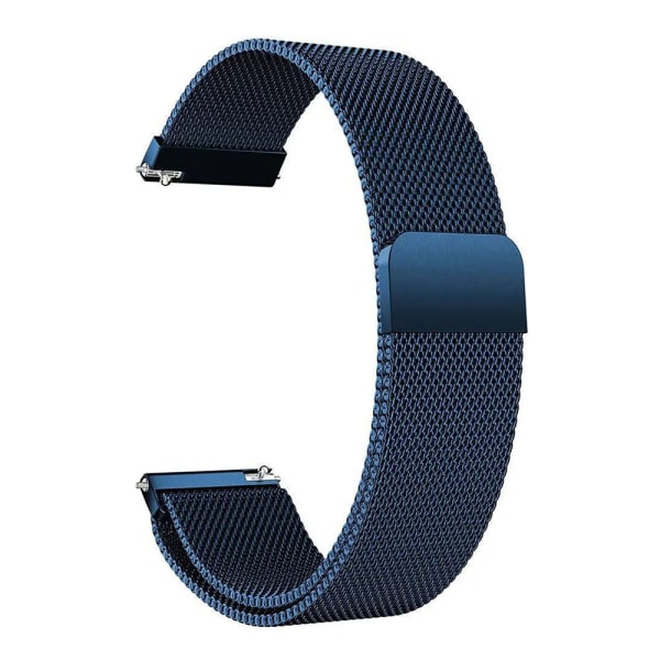 22 mm magnetiskt watch för Huami Amazfit GTR 4 3 Pro 2 2e Rostfritt stål Mesh Armband remslinga för GTR 47 mm Pace Stratos Blue