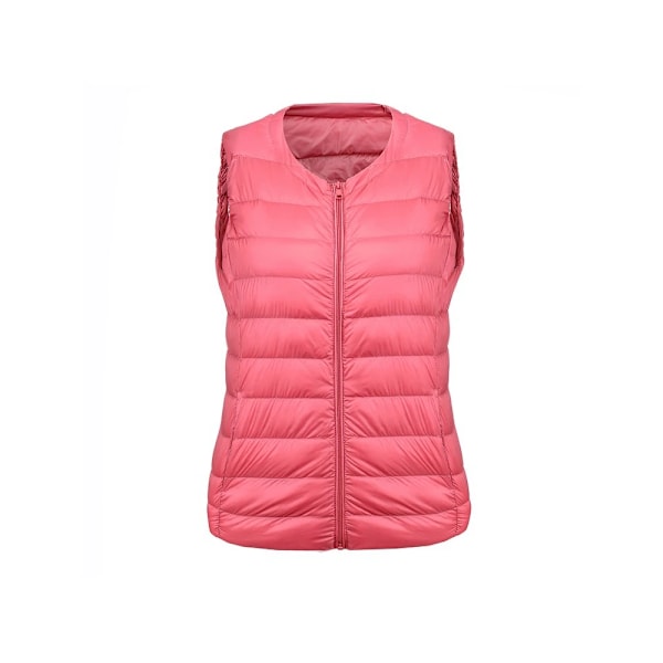 NewBang Mærke 7XL 8XL Stor Størrelse Veste Kvinders Varmt Vest Ultra Let Dunvest Kvinder Bærbar Ærmeløs Vinter Varmt For pink M