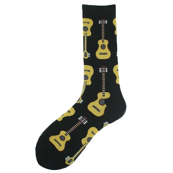 Bomuld Glad Sjov Socks Mænd Fremmed Planet Haj Crazy Design Sokker Unisex Nye Dinosaur Besætning Skateboard Calcetiner Hombres 35