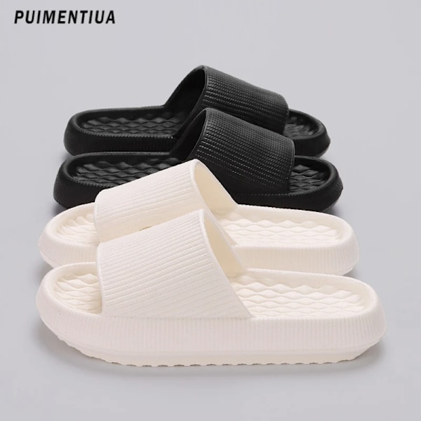 2024 Sommer Sneaker Tøfler Til Kvinder Mænd Tykke Bund Platform Slides Blød Eva Hul Unisex Sports Sandaler Casual Strand Sko 3.6CM- rose 36-37