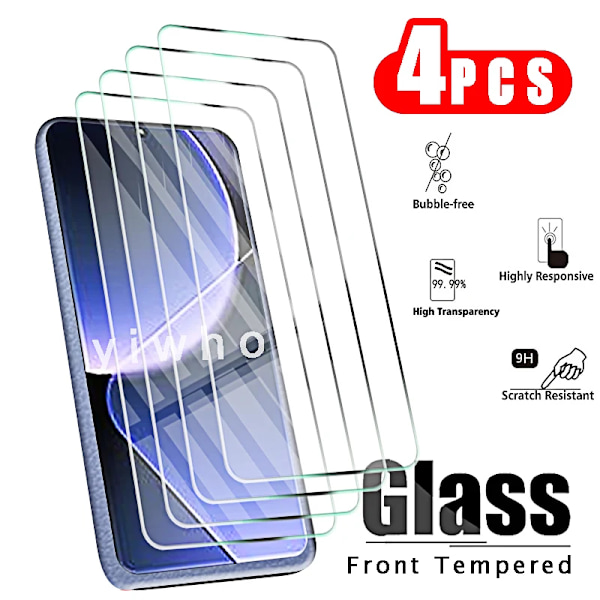 4St Härdat Glas För Xiaomi 13T Pro 12T 11T 10T Pro Skärmskydd Skyddsglas Xiao Mig 13Tpro 12Tpro 13 12 11 T Film. 4pcs HD 12T