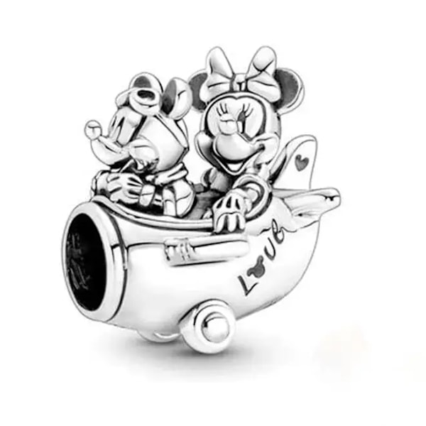 Disney 925 Sterling Sølv Spider Super Man Charm Perle Passer Til Original Pandora Diy Marvel Armbånd Kvinders Hængende Smykker Gi Gi Gi Gis Stylinger Champagne