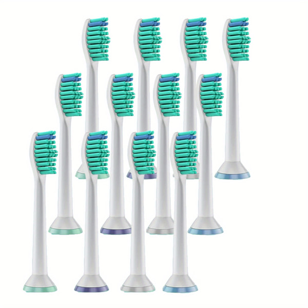 Ersättningstandborsthuvuden för Philips Sonicare-tandborstar 12 Pcs