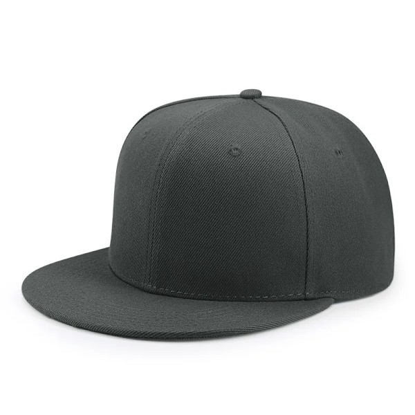 Stor Størrelse Tilbage Lukket Skateboard Cap Kvinder Monteret Baseball Hat Stor Størrelse Snapback Caps Plain Fodbold Hat 60Cm 62Cm Cm 64Cm Dark Gray 64cm