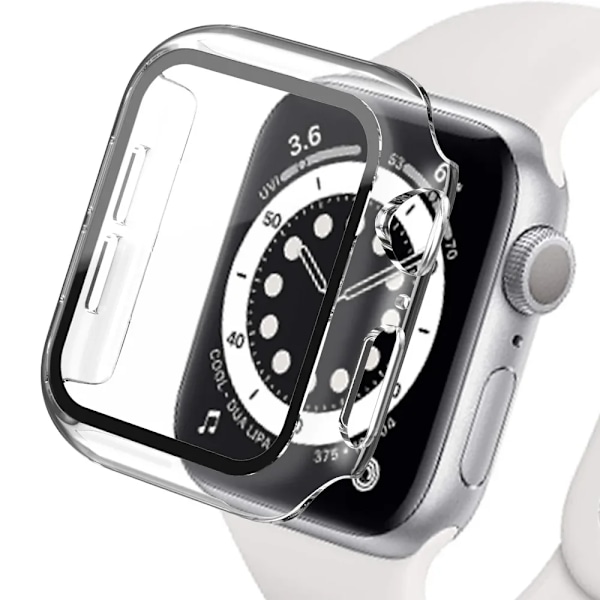 Härdat Glasöverdrag För Apple Watch Se Case 9 8 7 6 5 4 38 40Mm Tillbehör Skärmskydd Iwatch Serien 44Mm 45Mm 41Mm 42Mm Transparent 19 Series 321 38MM