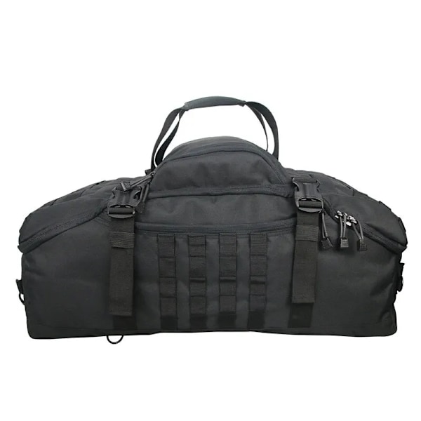 LQARMY 60L 80L Camping Rygsække Mænd Taktisk Rygsæk Molle Vandring Rejse Klatring Rygsæk Sports Fitness Taske XL Black