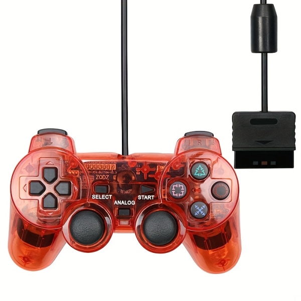 Sony PS2 Controller USB PC Gamepad - Få ut det mesta av din spelupplevelse! Purple