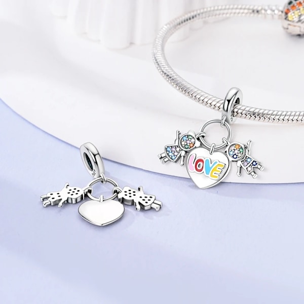 Sea Turtle Present Pärla Säkerhet Kedja För Pandora Original Armband 925 Sterling Silver Clip Charms Heart Zircon D Smycken Tillverkning YFC880