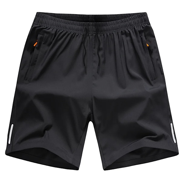 Cool Shorts Andas Cool Bekväm Silk Running Sport 5 Inches Män Loose-Fit Summer Gym Lättvikt Basket Sle Ep black 4XL